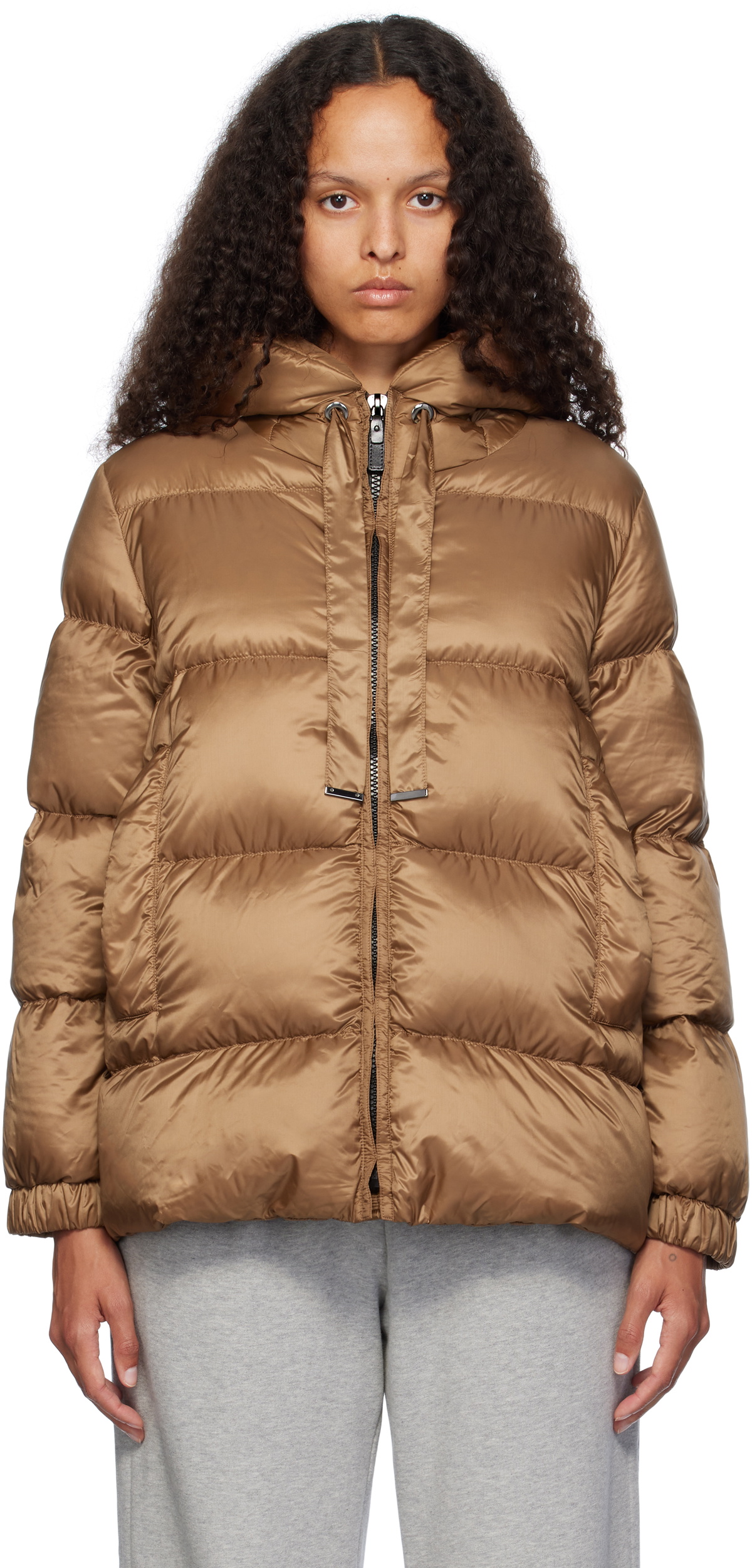 24SS new/Max Mara ウール＆シルクテディジャケット Coat Brown セール 26%OFF】マックスマーラ Max Mara MAX MARA テディ