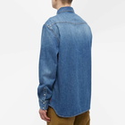 Acne Studios Men's Karty Denim Overshirt in Vintage Blue