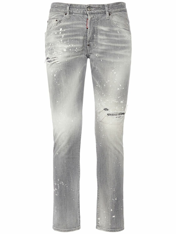 Photo: DSQUARED2 - Skater Stretch Cotton Denim Jeans