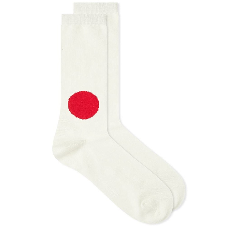 Photo: Blue Blue Japan Flag Sock