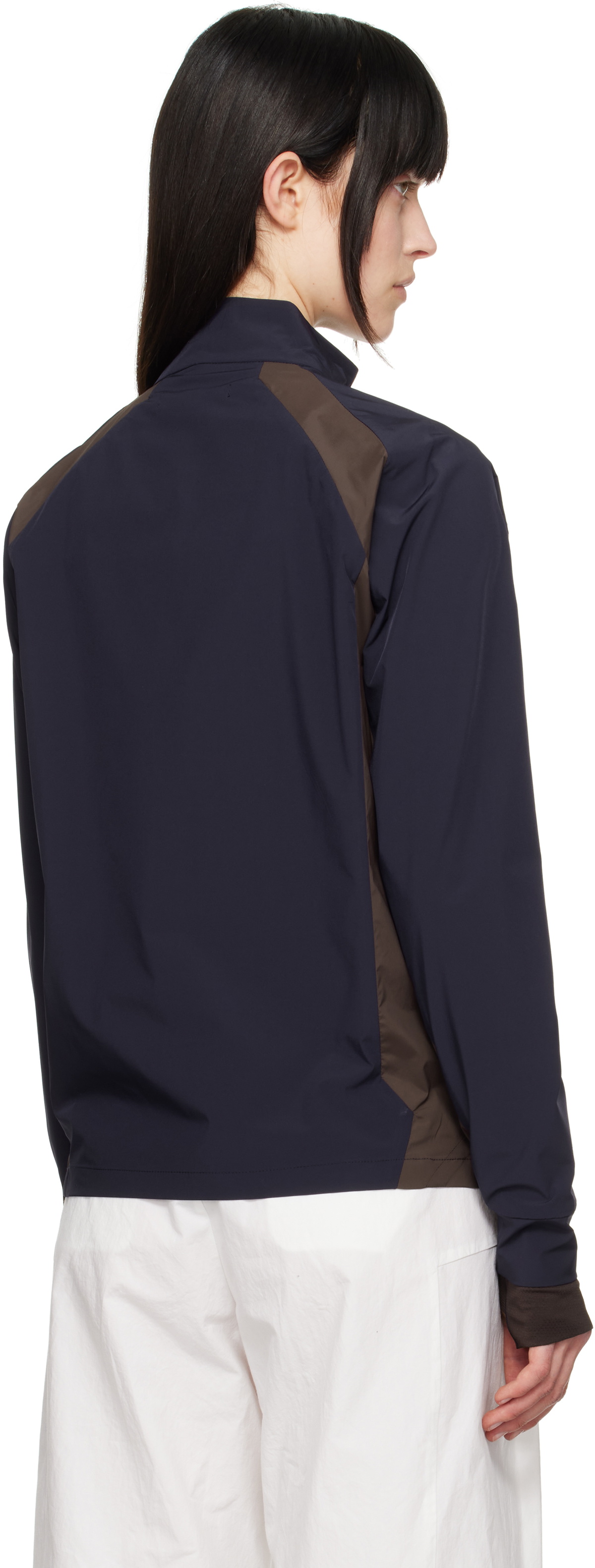 HYEIN SEO Navy Zip-Up Track Jacket