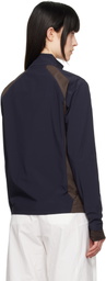 HYEIN SEO Navy Zip-Up Track Jacket