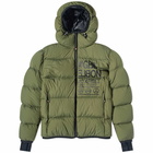 Moncler Grenoble Men's Adret Tech Matt Nylon in Dark Green