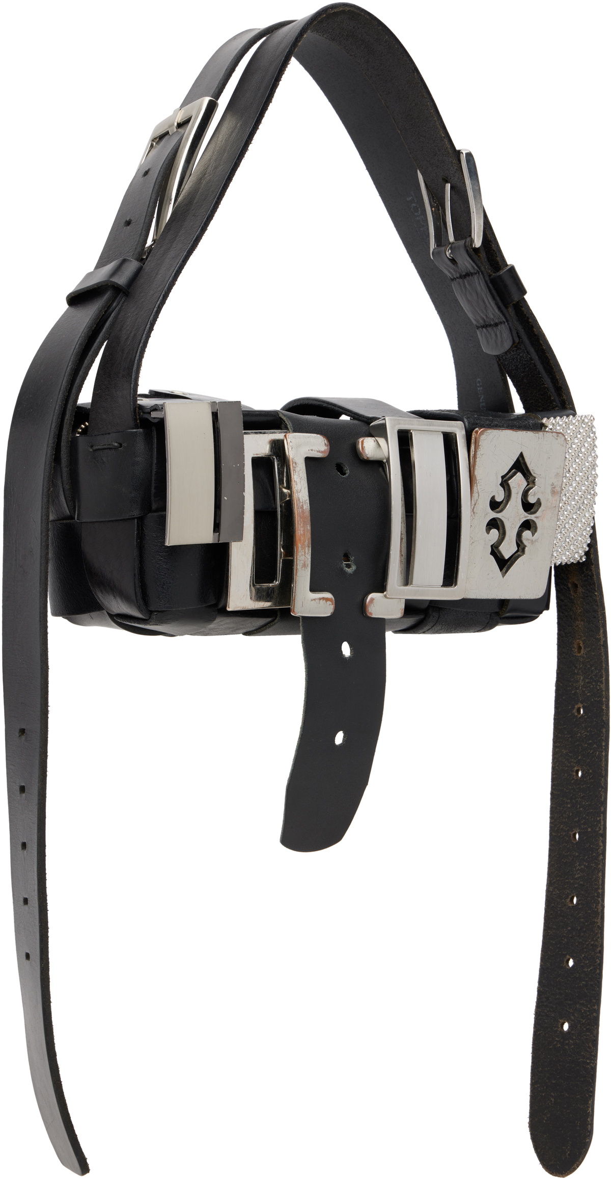 HODAKOVA Buckle Baguette Bag
