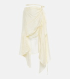 Acne Studios - Asymmetric silk-blend wrap skirt
