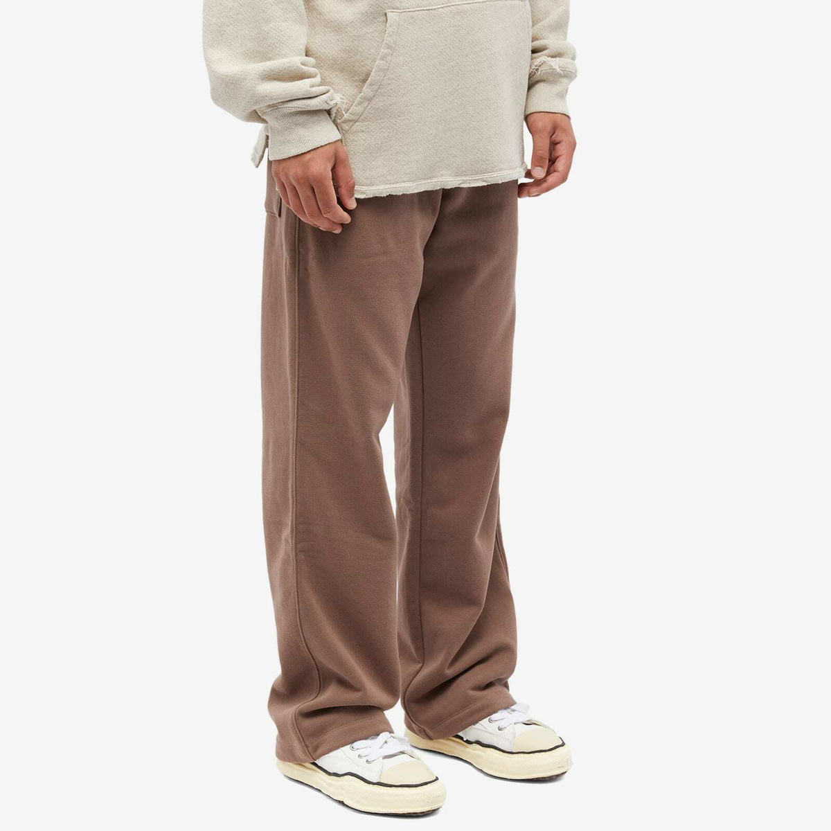 Nahmias Men's Varsity Baggy Sweatpants in Tobacco
