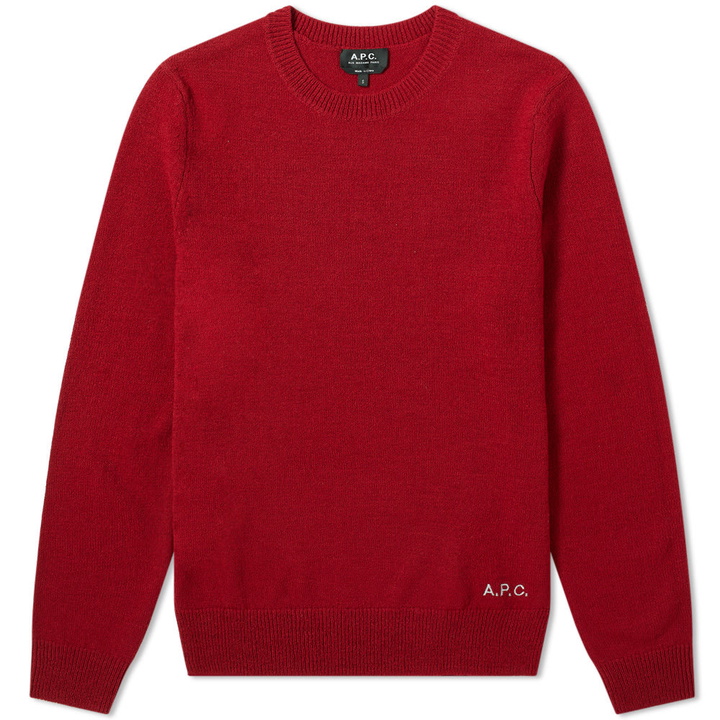 Photo: A.P.C. Kit Textured Crew Knit