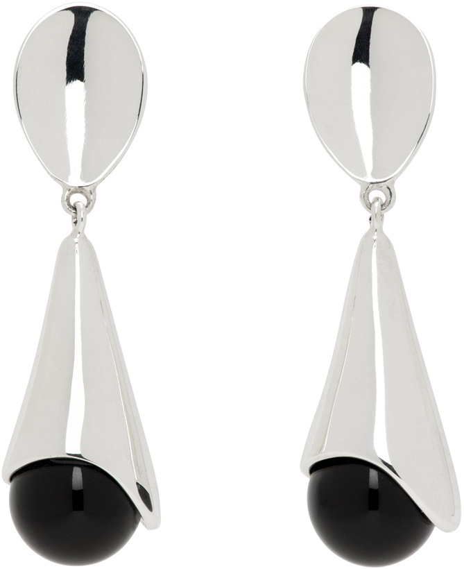 Photo: Sophie Buhai Silver Onyx Anna Earrings