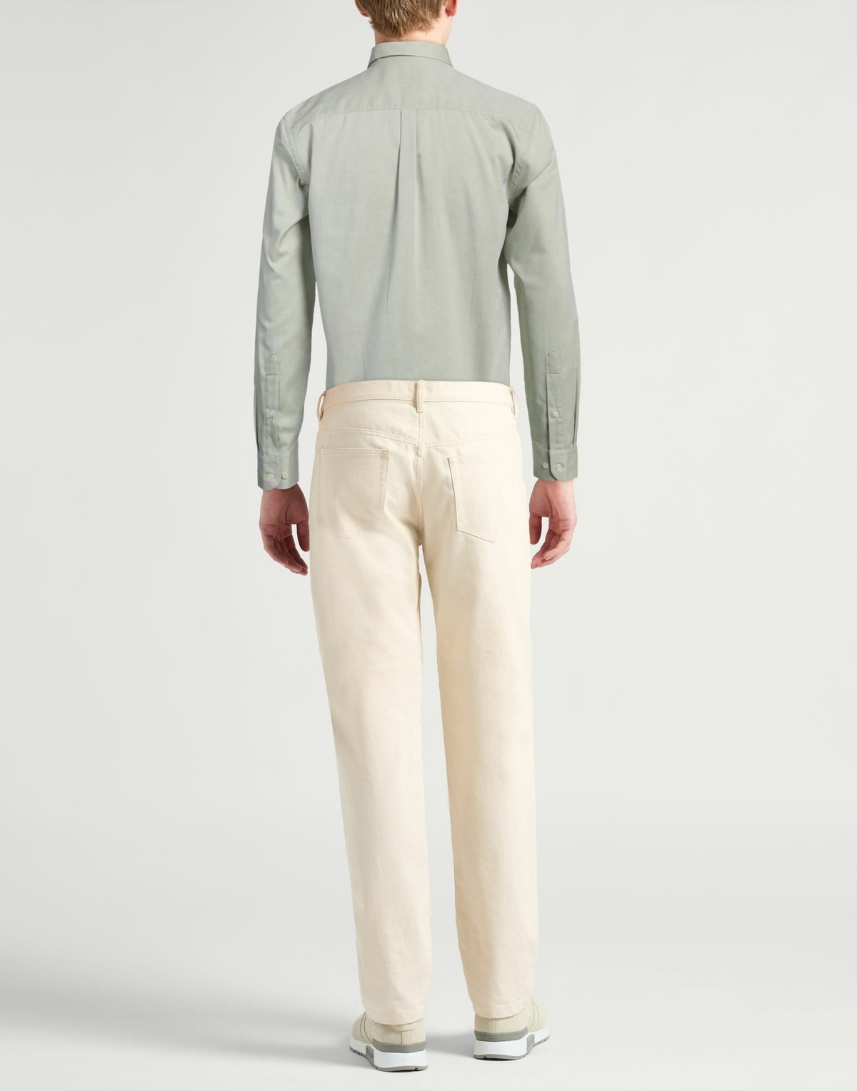 Barbour Mens Shirt in Sage green