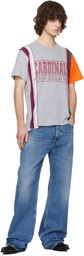 NEEDLES Multicolor 7 Cut S/S College T-shirt