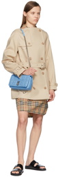 Burberry Blue Small Lola Shoulder Bag