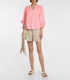 Velvet - Tammy linen shorts