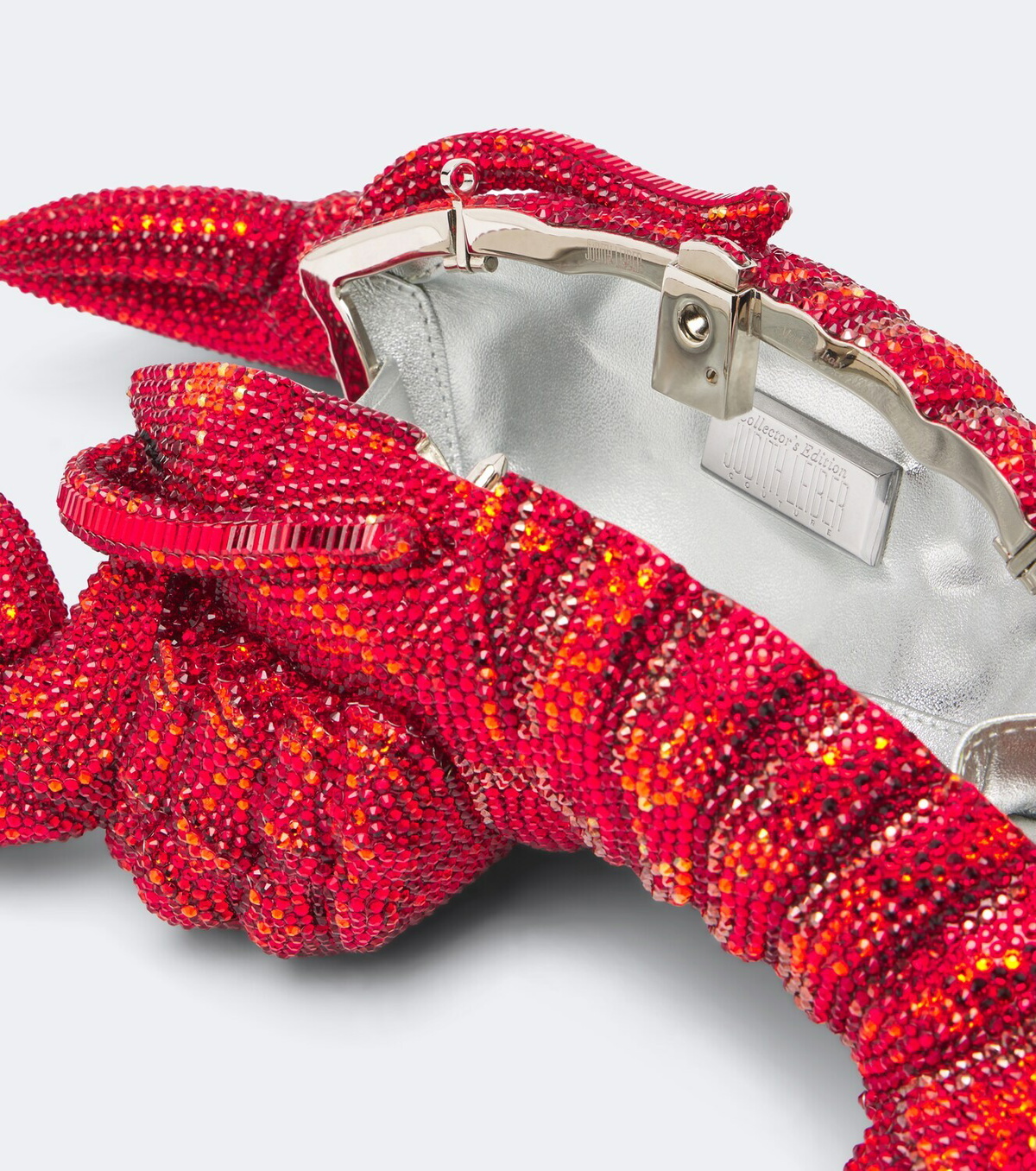 Judith Leiber Couture Lobster Claudia embellished clutch