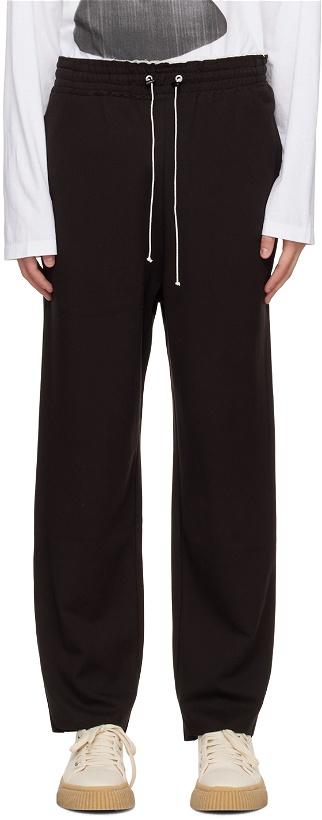 Photo: Camiel Fortgens Brown Drawstring Trousers