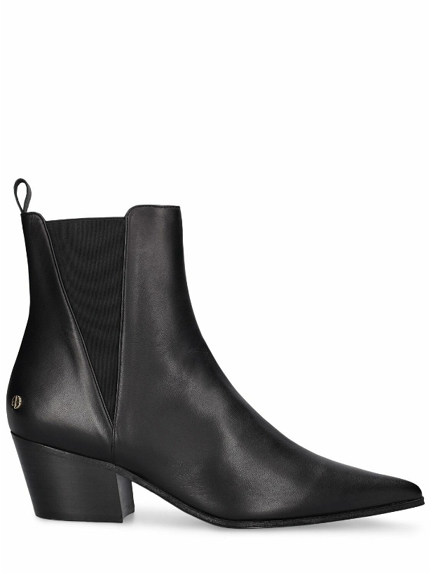 Photo: ANINE BING - 55mm Sky Leather Ankle Boots