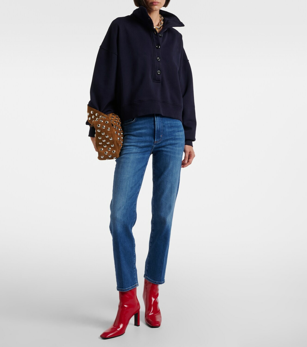 Citizens of Humanity Mirelle cotton fleece sweatshirt
