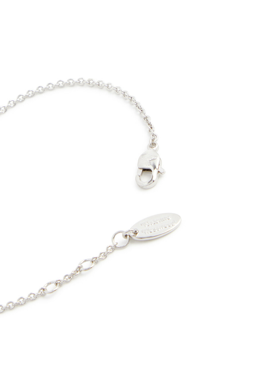 Vivienne Westwood Reina Small Orb-embellished Bracelet - Silver