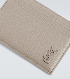 Saint Laurent Tiny Cassandre leather card holder