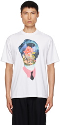 UNDERCOVER White Printed T-Shirt