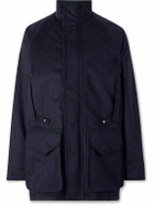 Purdey - Wool and Alpaca-Blend Field Coat - Blue