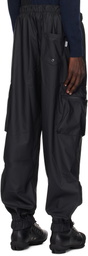 RAINS Black Regular Cargo Rain Pants