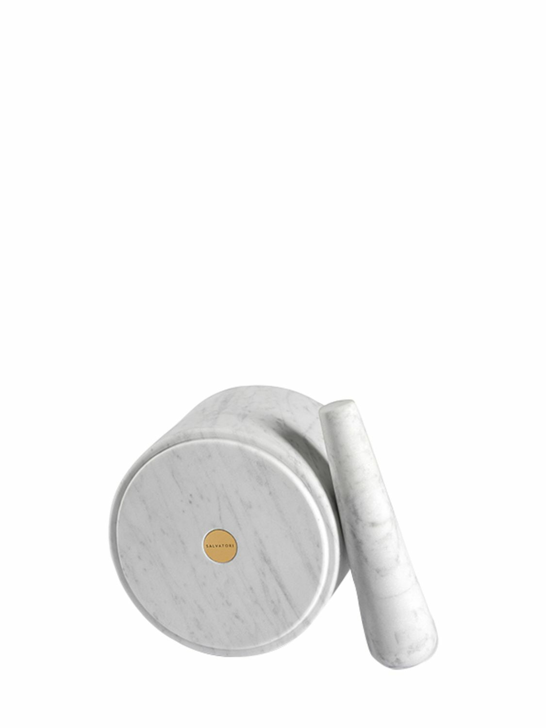 SALVATORI - Ellipse Marble Mortar & Pestle