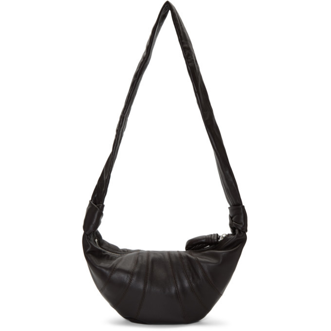 LEMAIRE, Small Croissant Grained Leather Bag, Women