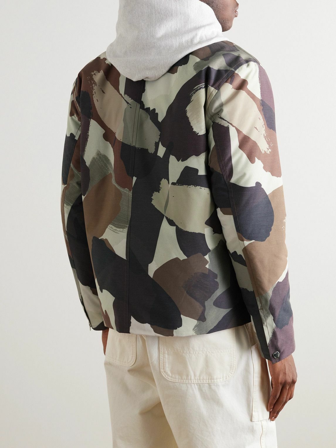 Norse Projects Pelle Camouflage-Print Padded Shell Jacket