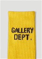 Logo Socks in Yellow