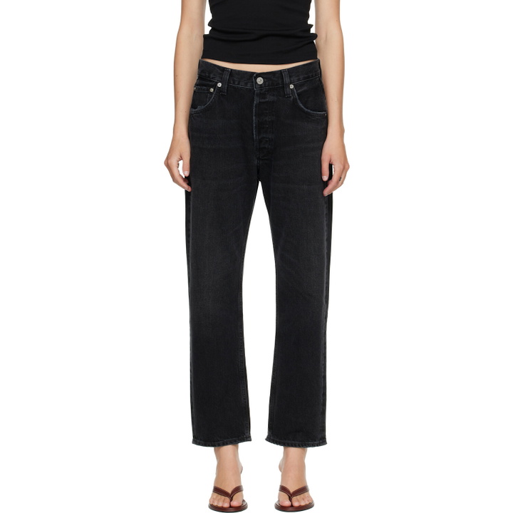 Photo: Citizens of Humanity Black Winslow Boyfriend Jeans
