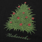 Maharishi Embroidered Green Christmas Tee