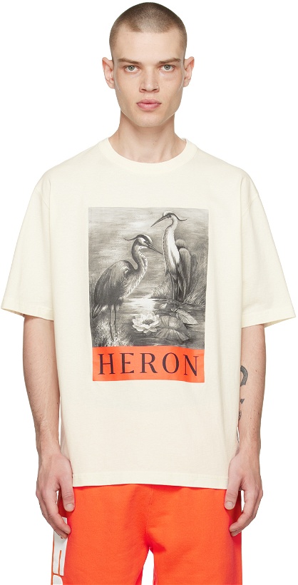 Photo: Heron Preston Off-White 'Heron' T-Shirt
