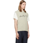 MM6 Maison Margiela Gray Gilet Vest
