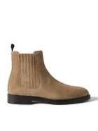 Brunello Cucinelli - Suede Chelsea Boots - Neutrals