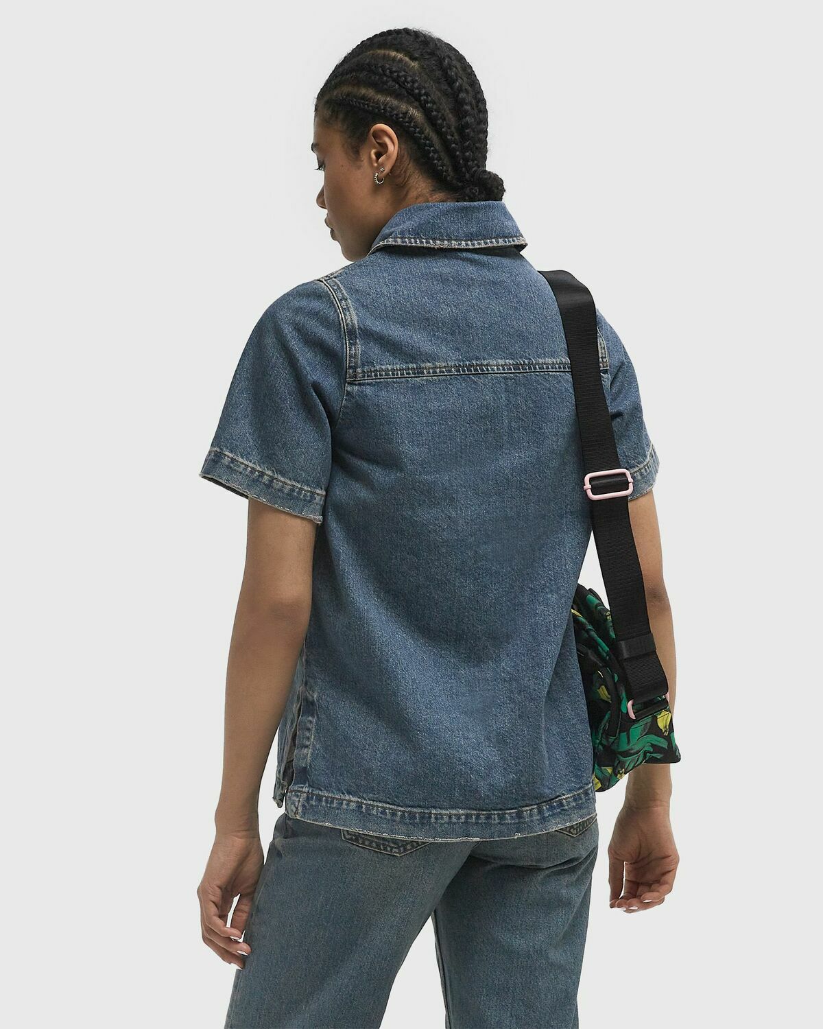 Envii ENMASS SS SHIRT 7215 Blue Womens Shirts & Blouse