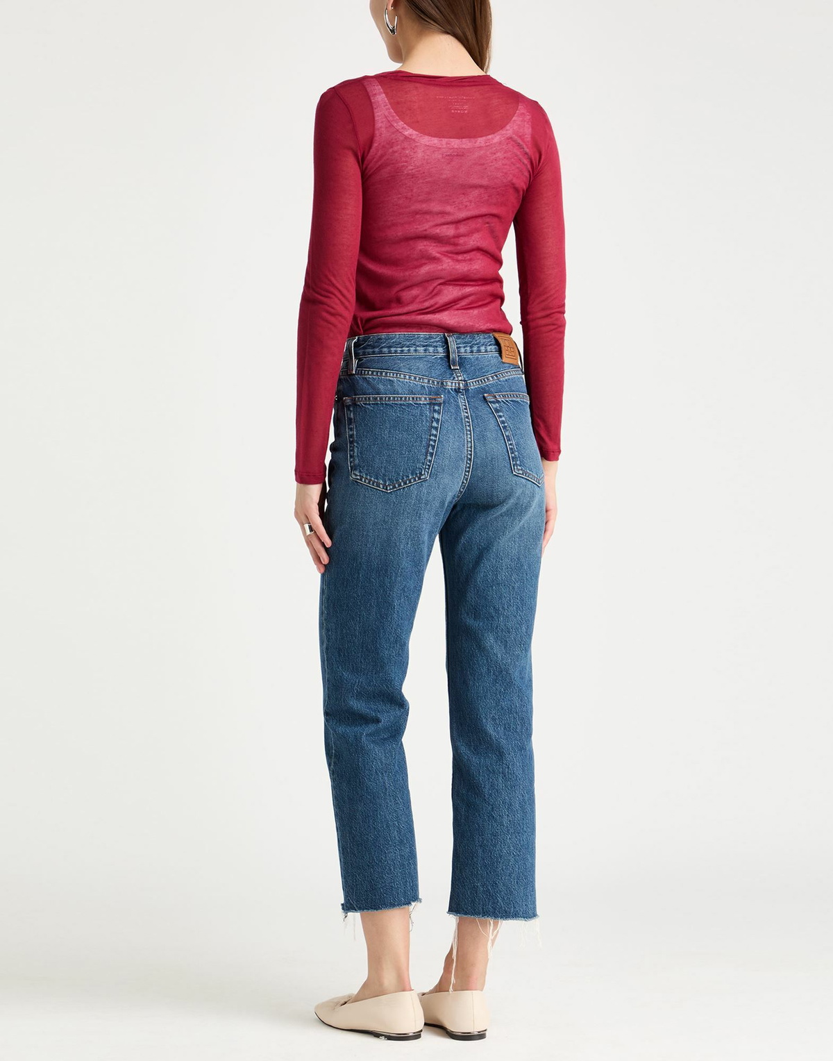 Majestic Filatures Womens T-shirt Garnet