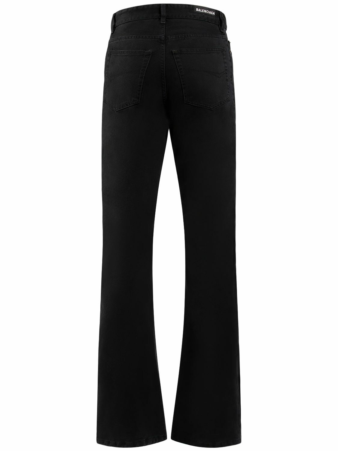 【送料&関税込】Balenciaga Cotton Denim Jeans BALENCIAGA - Flared Cotton Denim Jeans Balenciaga