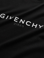 Givenchy - Oversized Logo-Print Cotton-Jersey T-Shirt - Black