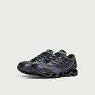 Mizuno Men's Wave Prophecy LS Sneaker in Black Sand/Iron Gate/Black