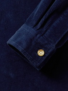 Polo Ralph Lauren - Convertible-Collar Cotton-Corduroy Shirt - Blue