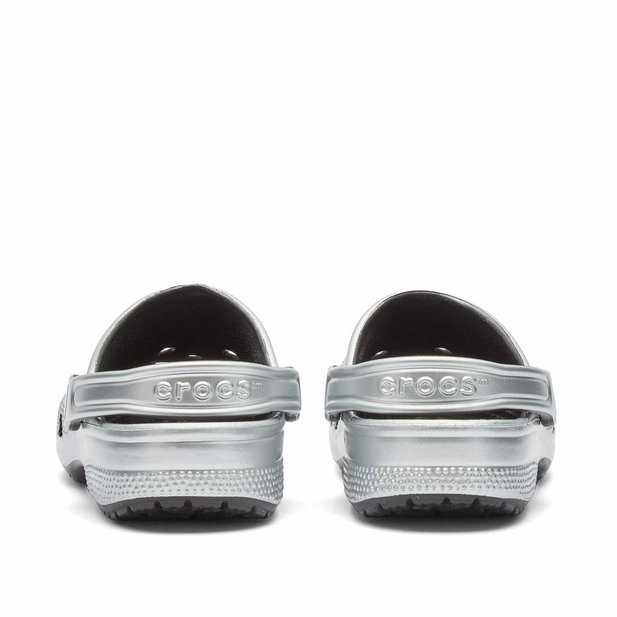 【クロックス】Crocs Classic llic Clog Silver ★人気★ クロックス crocs Classic Glitter Clog （Silver Glitter