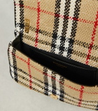 Burberry Lola Mini checked crossbody bag