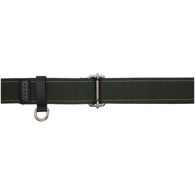Photo: Marni Reversible Black and Green Webbing Belt