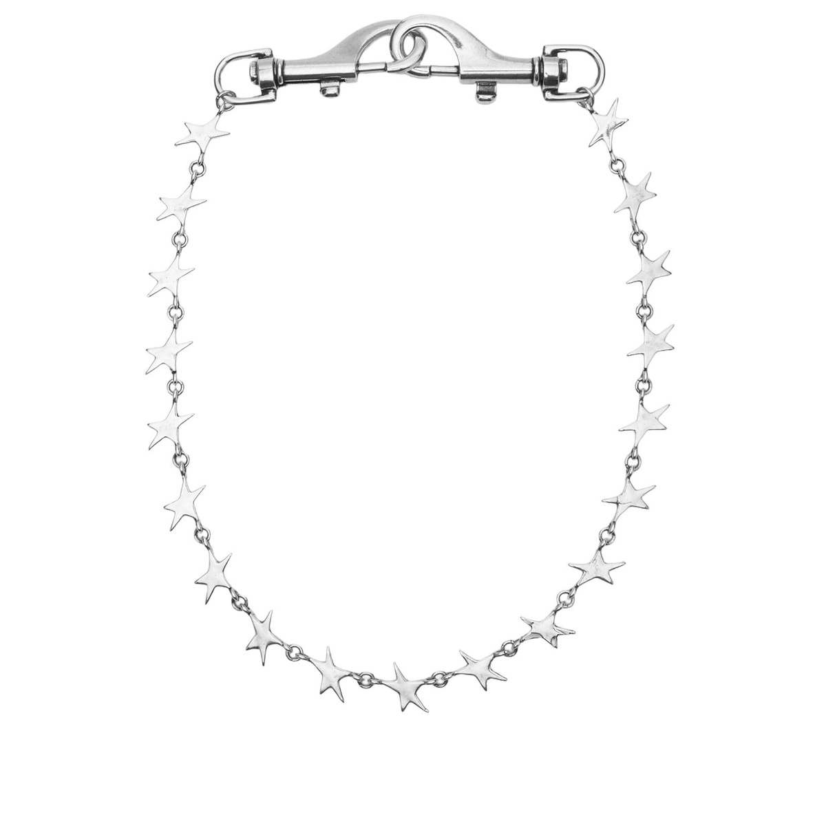 TwoJeys Men's Stars Pant Chain in Silver 
