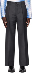 Our Legacy Gray Tuxedo Trousers