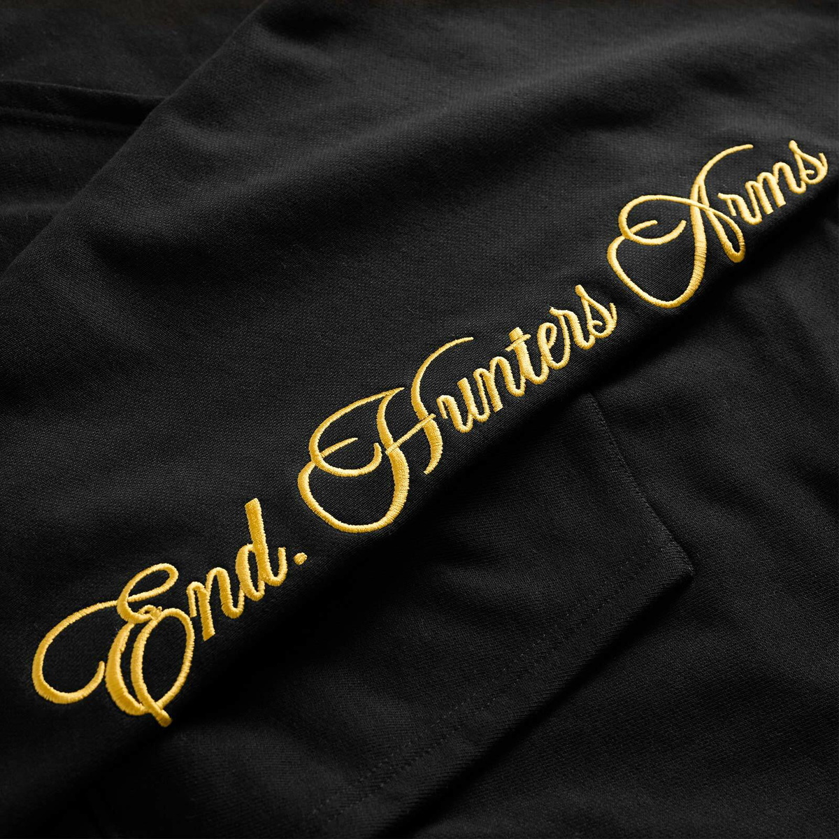 END. The Usual Hoodie in Black