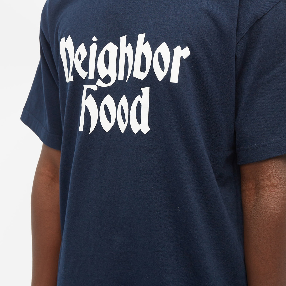Neighborhood Men's SS-10 T-Shirt in Navy Neighborhood