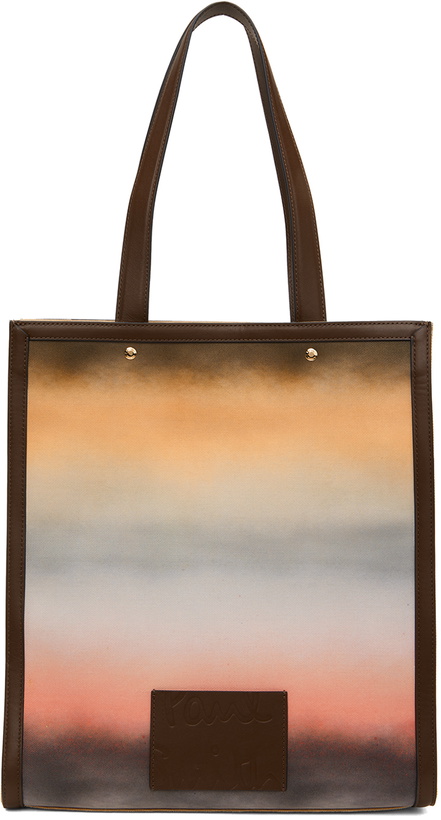 Photo: Paul Smith Khaki Airbrush Tote