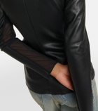 Wolford Jenna faux leather blazer