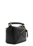 Loewe Puzzle Edge Small Leather top Handle bag - Black - One Size
